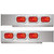 80361 2-Pc Chrome Plated Steel Light Bar
