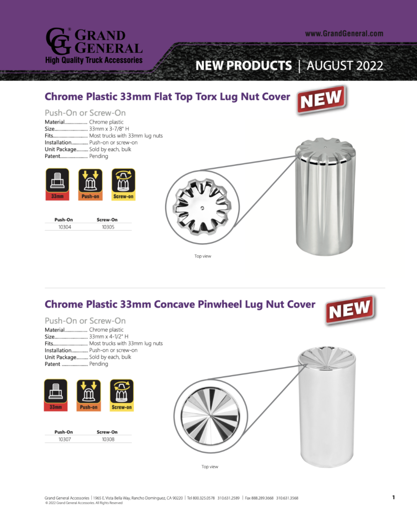 2022 August New Products