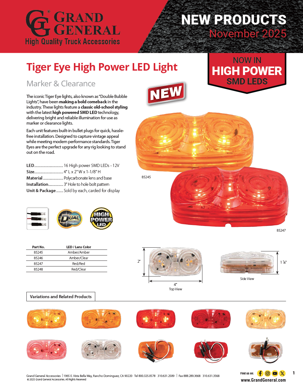 2025 November New Products