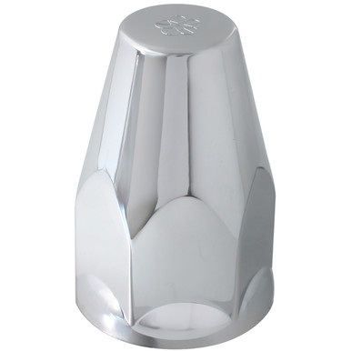 10346 Classic Chrome Lug Nut Cover with Flange - Grand General