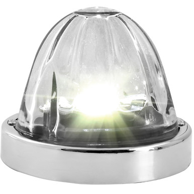 81655 Super Star Glass Watermelon Surface Mount LED Sealed Light