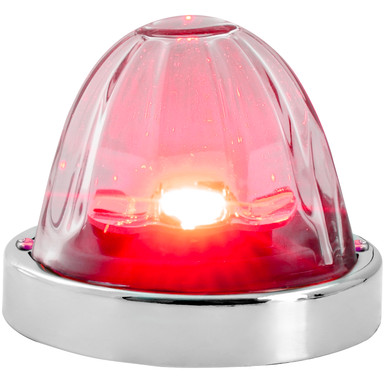 81654 Super Star Glass Watermelon Surface Mount LED Sealed Light