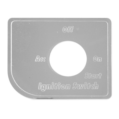 52015 Ignition Key Switch Plate - Grand General Accessories LLC