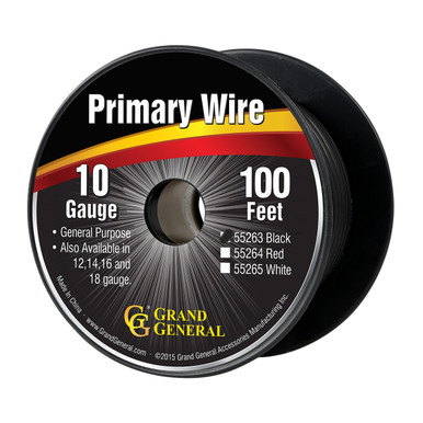 55263 100 Feet Primary Wire - Grand General Accessories LLC