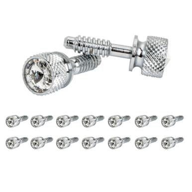 67012 Dash Screw w/ Crystal - Coarse Thread - Grand General Accessories LLC