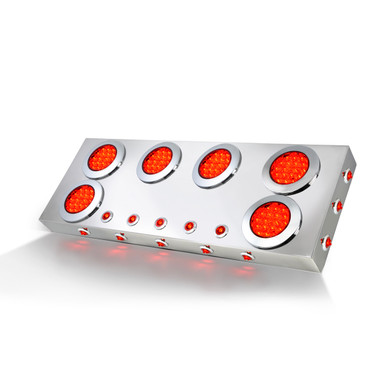 91324 S.S. Rear Light Panel w/ Side & Under Glow Effect - Grand
