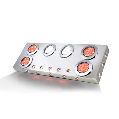 91324 S.S. Rear Light Panel w/ Side & Under Glow Effect - Grand