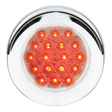 75848 Fleet Series 4" Surface Mount LED Light w/ Twist-On Bezel & 3 ...