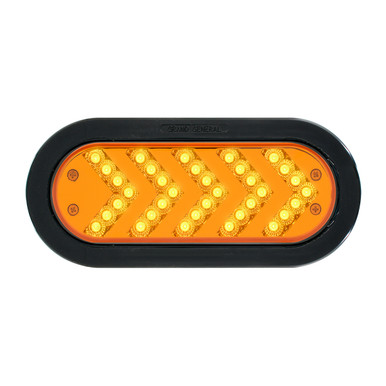 77120 Spyder Series Oval Sequential Arrow Mid-Turn LED Light