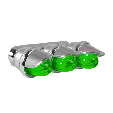 82780 Triple Mini Light with Visor - Grand General Accessories LLC