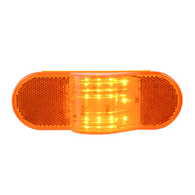 SHY 大古参ペンライト 79995 Oval Side Turn & Marker LED Light w/ Reflector - Grand