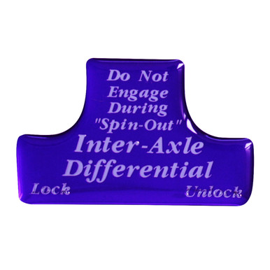 96081 Switch Guard Sticker for Axle Differential - Grand General