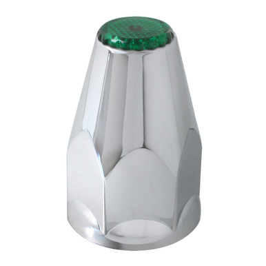 10342SP Classic Color Reflector Chrome Plastic Lug Nut Cvr w/ Flange ...