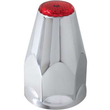 10324 Classic Color Reflector Chrome Plastic Lug Nut Cvr w/ Flange ...