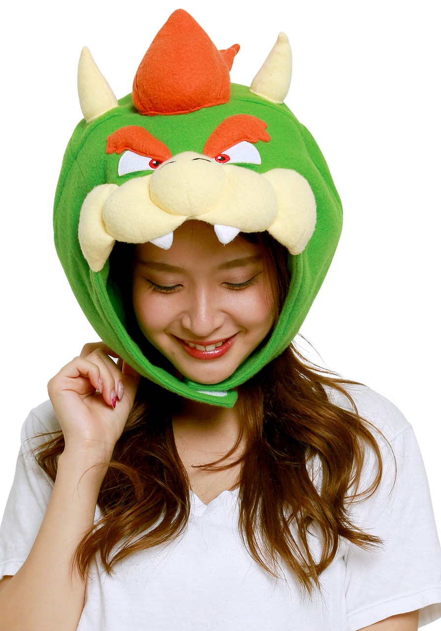 Super Mario Bowser Costume Headpiece for Kids