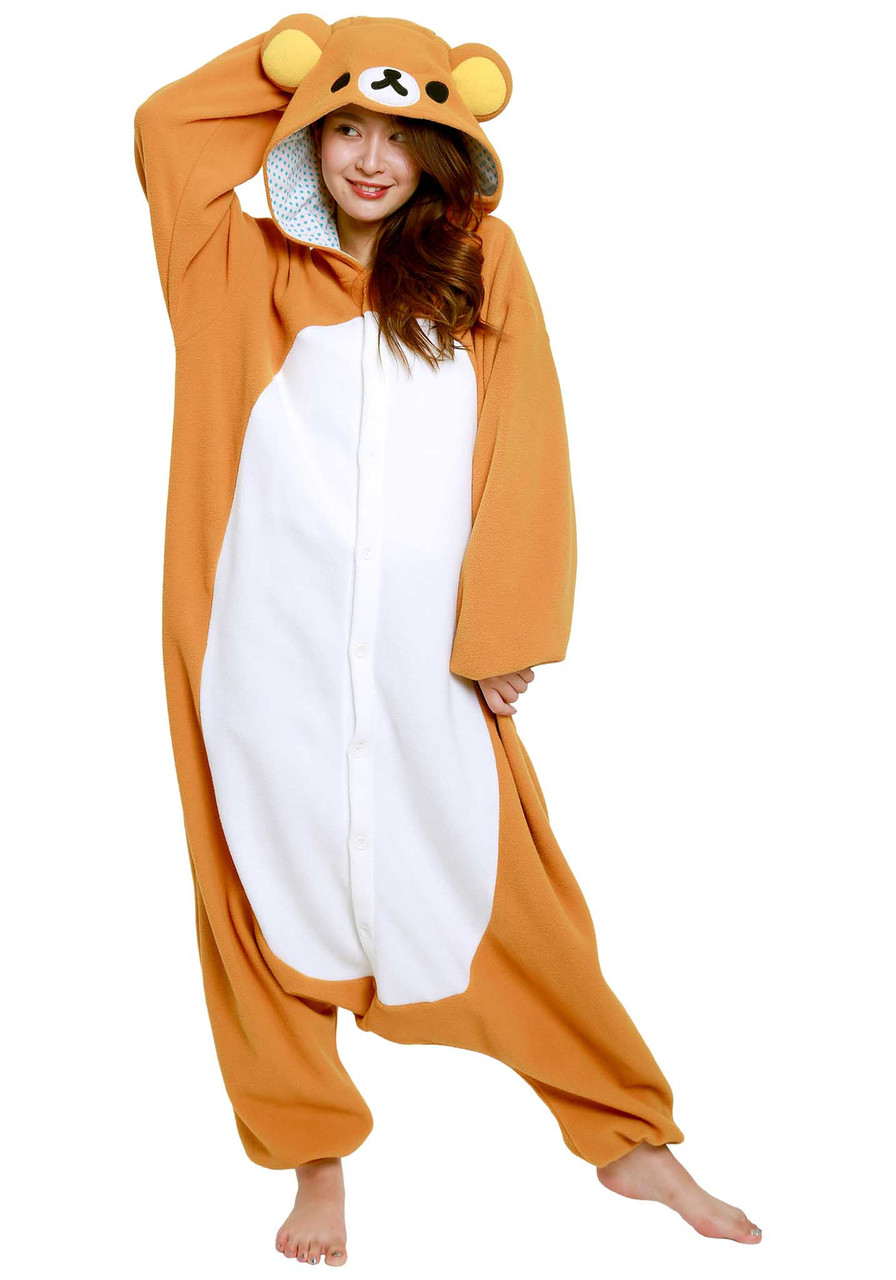 Kigurumi Shop Rillakkuma Kigurumi Animal Onesies Pajamas by