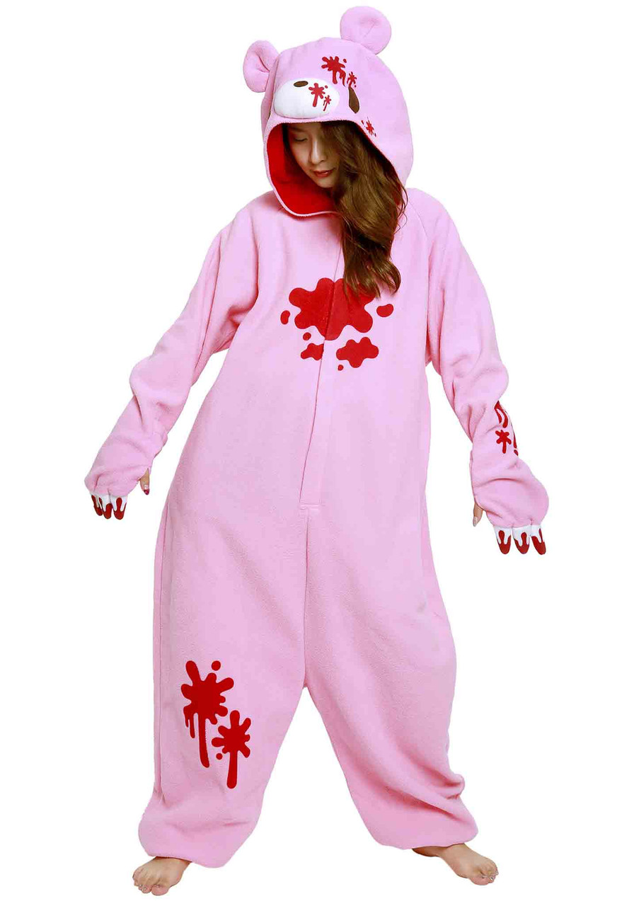 Gloomy Bear DELUXE Kigurumi PINK - Gloomy Bear Official