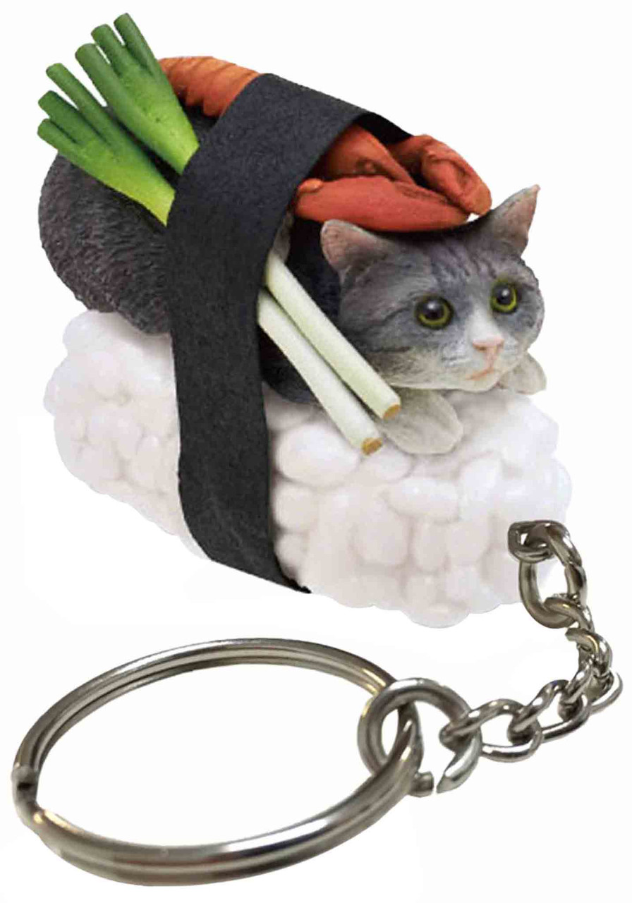 Kigurumi Shop | Sushi Cat (Nekozushi) Keyring Blind Box Version 1