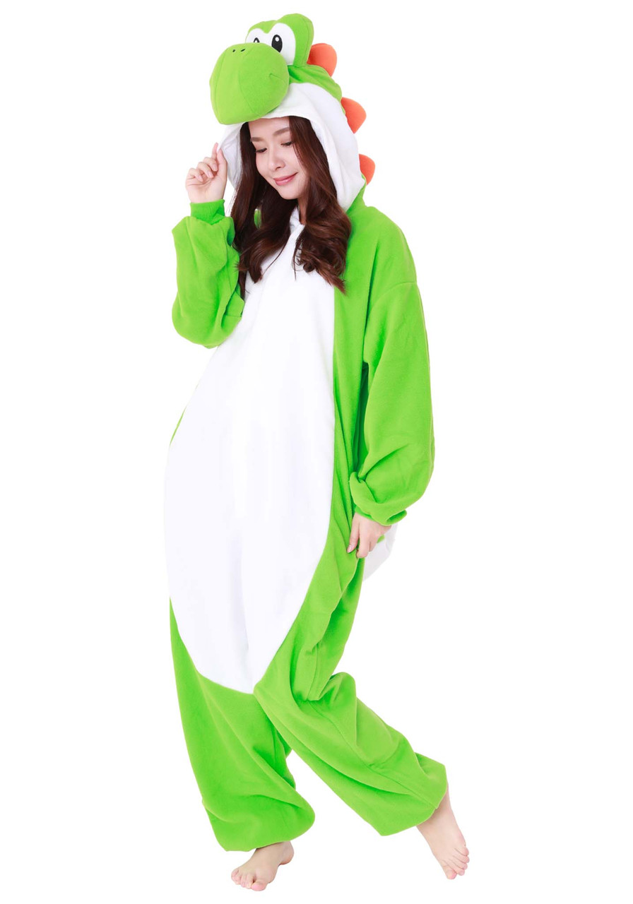 SAZAC Super Mario Brothers Yoshi Costume Halloween Unisex Adult Japan New