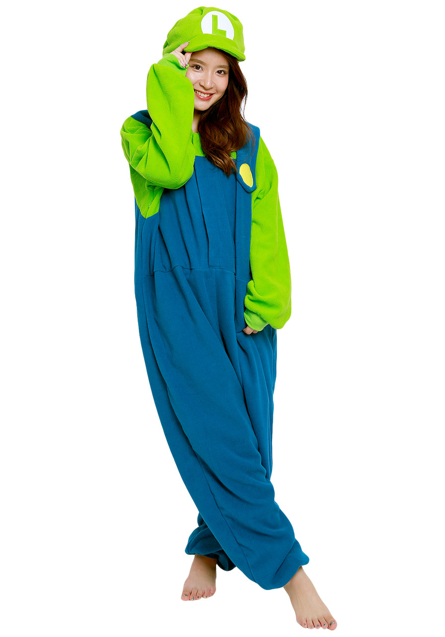 Kigurumi Shop Super Mario Brothers Luigi Kigurumi Animal