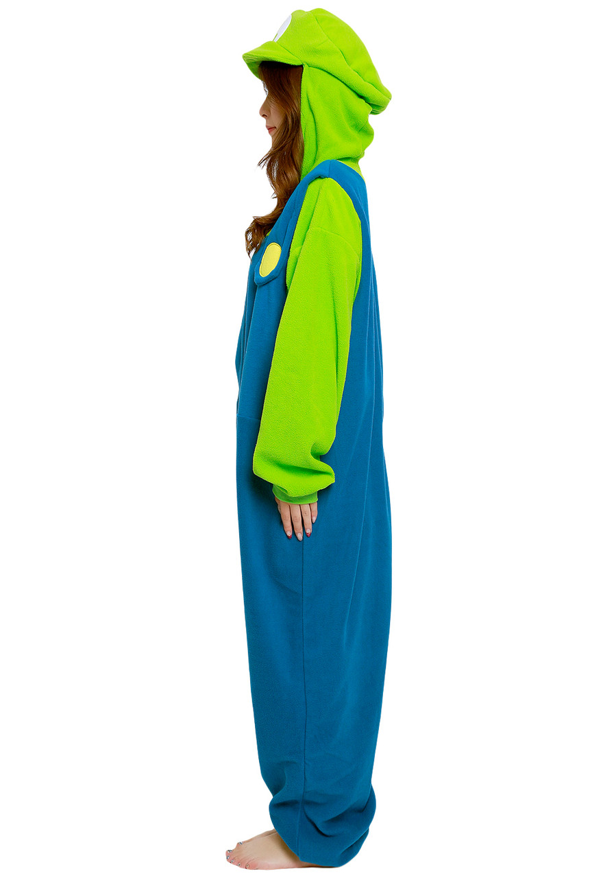 Super Mario Brothers Kigurumi Luigi