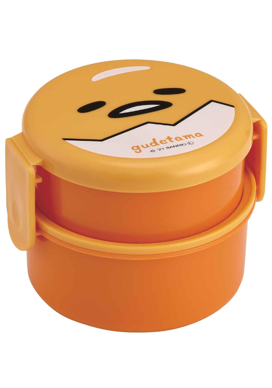 Skater Gudetama Round Lunch Box