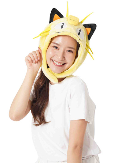 Meowth Pokemon Kigurumi Hat