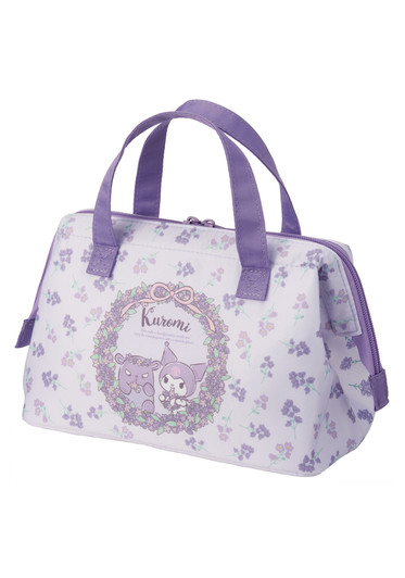 Kuromi Insulated Lunch Tote Bag (Floral Wreath) Kuromi Insulated Lunch Tote Bag (Floral Wreath)