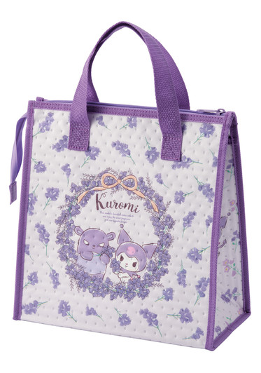 Kuromi Insulated Lunch Bag (Floral Wreath) Kuromi Insulated Lunch Bag (Floral Wreath)