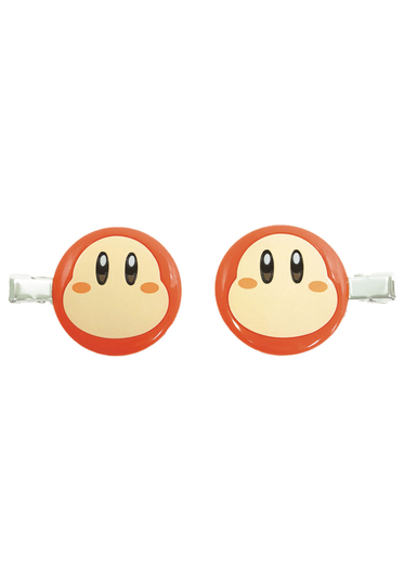 Kirby Hair Clip Set (Waddle Dee) Kirby Hair Clip Set (Waddle Dee)