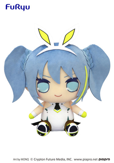 Hatsune Miku KYURUMARU Big Plush Toy (Sporty Rabbit ver.) 9.8" Hatsune Miku KYURUMARU Big Plush Toy (Sporty Rabbit ver.) 9.8"