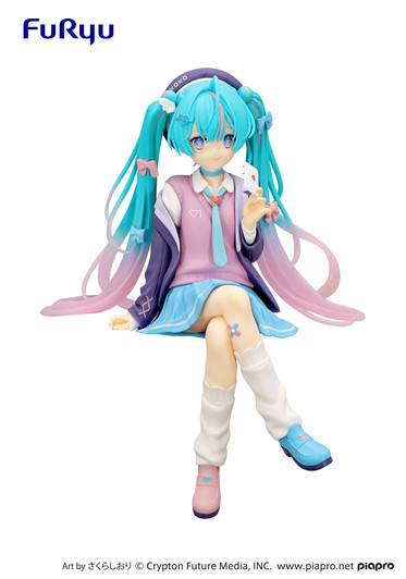 Hatsune Miku Noodle Stopper Figure (Love Blazer Navy Color ver.)
