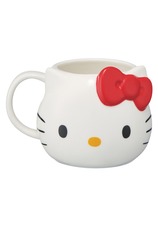 Hello Kitty Face Sculpted Mug 13.2oc 390ml