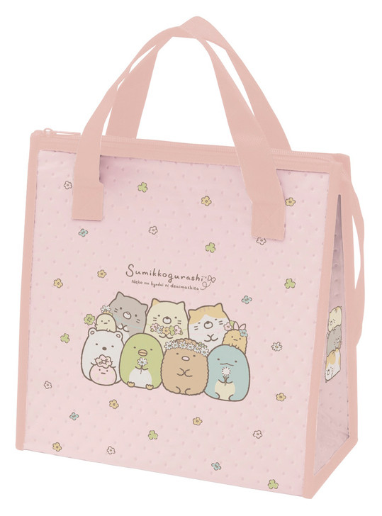 Sumikkogurashi Insulated Lunch Bag (Pink)