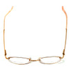 Judith Leiber Womens Designer Eyeglasses JL1635-06 in Gold :: Custom Left & Right Lens