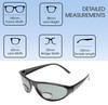Calabria 90224 Polarized Bi-Focal Reading Sunglasses