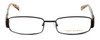 Tory Burch Womens Designer Eyeglasses TY1023-120 in Brown :: Custom Left & Right Lens