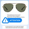 Size Awareness Illustration of QUAY Australia High Key Twist Pilot Sunglasses in Dark Brown Tortoise/Green 60mm