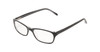 Profile View of Jones New York J730 Women CatEye Reading Glasses Tortoise Havana Brown Gold 53mm