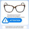 Size Awareness Illustration of OTIS Odyssey Designer Single Vision Prescription Rx Eyeglasses in Matte Honey Tortoise Havana Ladies Cat Eye Full Rim Acetate 54 mm