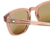 Close Up View of OTIS Summer of 67 X Sunglasses in Eco Crystal Sunset/Brown Polarized Glass 52 mm
