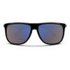 Top View of Carrera HYPERFIT 17-S-D51 Unisex Square Designer Sunglasses in Blue Mirror 58 mm