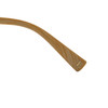 Close Up View of Elton John Ambient Unisex Cat Eye Full Rim Designer Reading Glasses in Wood Stripe Black Fade 54mm