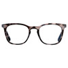 Front View of Elton John Single 2 Designer Progressive Lens Prescription Rx Eyeglasses in Tortoise Havana Brown Unisex Square Full Rim Acetate 45 mm