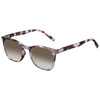 Elton John Single 2 Unisex Square Designer NON-polarized Sunglasses in Tortoise Havana Brown 45mm CHOOSE LENS COLOR with Custom Cut Brown Gradient Lenses