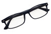 Top View of Perry Ellis PEBX54 Designer Single Vision Prescription Rx Eyeglasses in Gloss Navy Blue Marble Unisex Rectangular Full Rim Acetate 53 mm