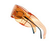 Medspex 3000 Orange Large Fit Over Safety Glasses Fitover Prescription Eyewear, Migraine Glasses Light Sensitivity Glasses Women Men Outdoor Indoor Blue Light Blocker Over Glasses Eye Protection image 5