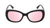 Medspex Sophia Gloss Black FL-41 Pink Color Therapy Reading Glasses image 2