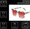 Medspex R785 Shiny Blue Quartz/Brown Black Deep Red Color Therapy Reading Glasses