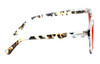 Medspex R785 Shiny Blue Quartz/Brown Black Deep Red Color Therapy Reading Glasses